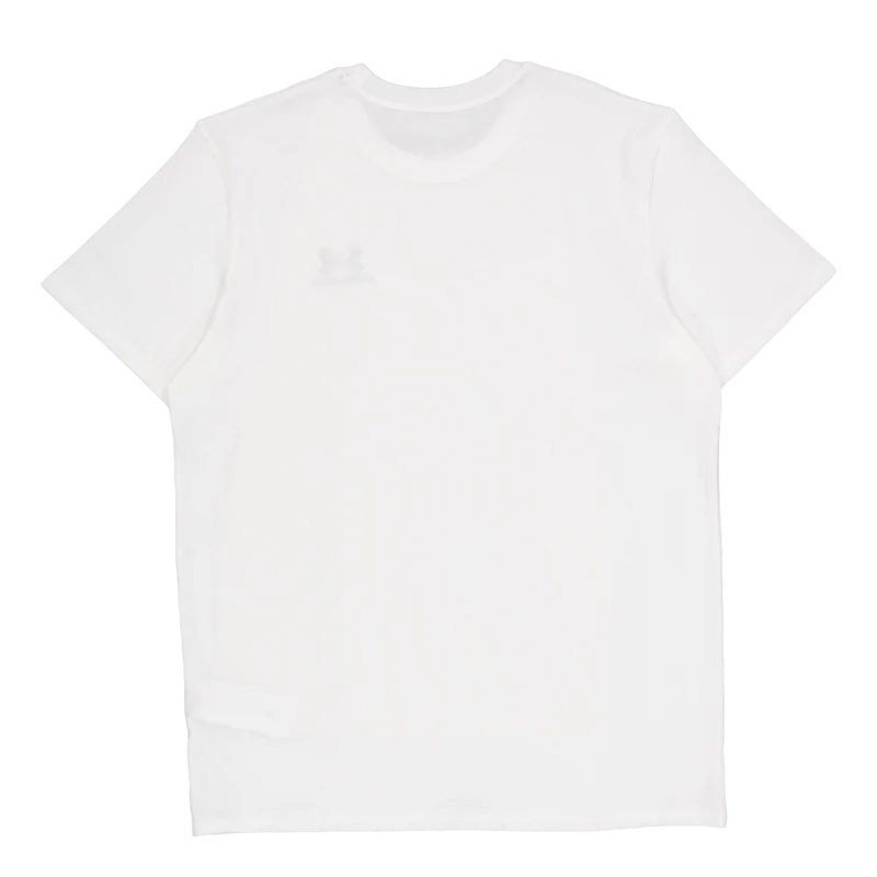 Ua M Logo Emb Heavyweight Ss White