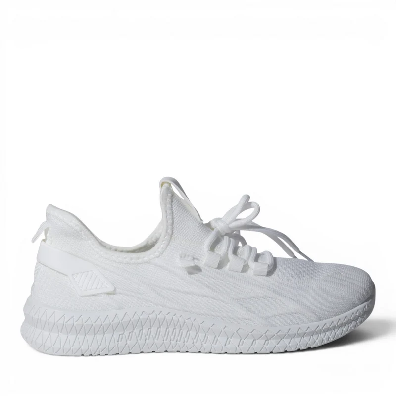 Europeon Union Men White Cloth Shoes #5212