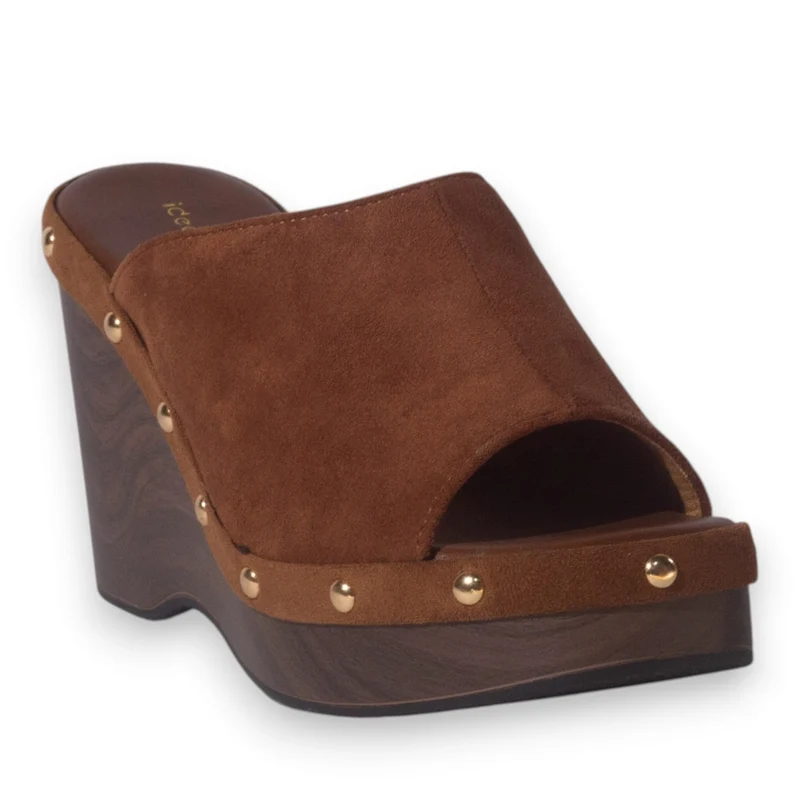 Europeon Union Women Havan Chamois Wedges #5268