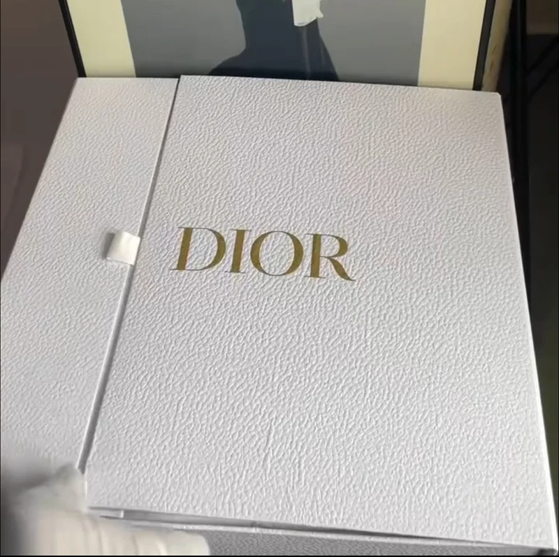 Christian Dior Schwarze Mini Miss Caro Tasche Lammleder 2023