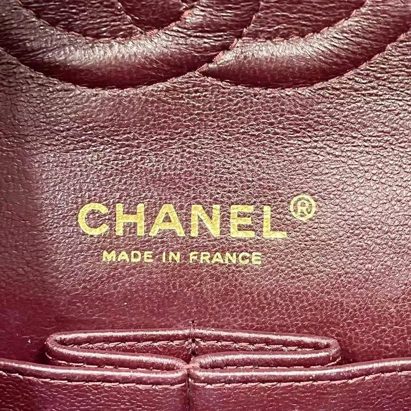 Chanel Classic Double Flap Bag Schwarz Medium