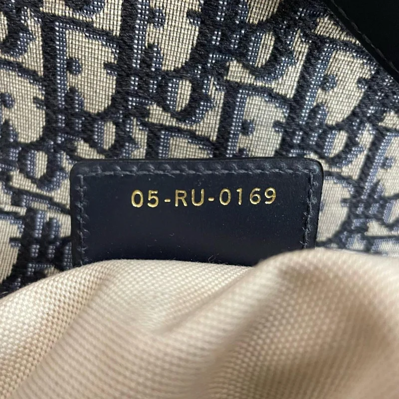 Dior Saddle Bag Medium Umhängetasche Blau Schräg Jacquard Mit Schultergurt Ab 2019