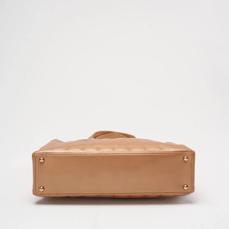 Chanel CC Metallic Golden Vintage Tragetasche