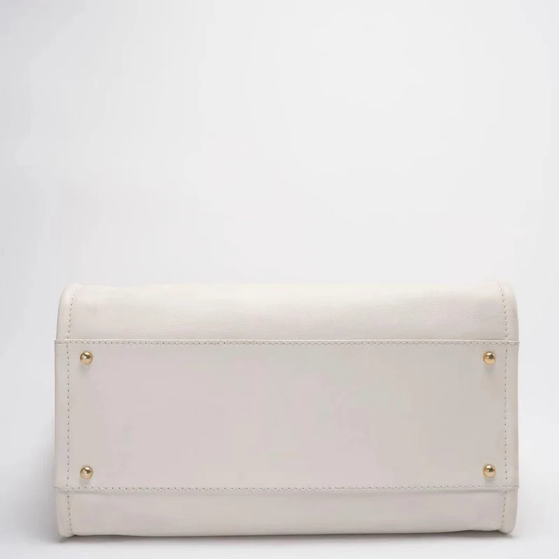 Chanel Deauville Tragetasche mit Beutel, Emaille, Weiß, Mehrfarbig (Limitierte Ausgabe Frühjahr/Sommer 2022)
