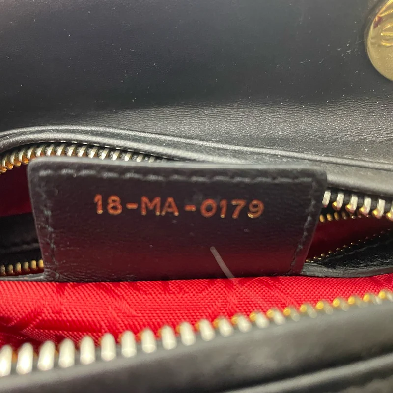 Dior Lady Dior Medium Bag Schwarz Cannage klassisch