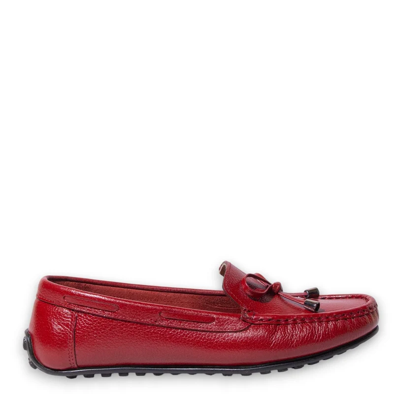 Women Maroon Vernis Leather Espadrilles #4900