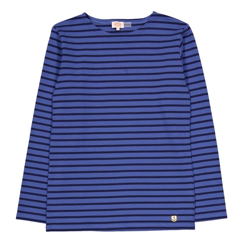Striped Breton Shirt Héritage Obscur/marine Deep