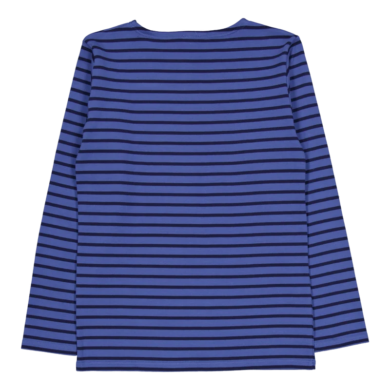 Striped Breton Shirt Héritage Obscur/marine Deep
