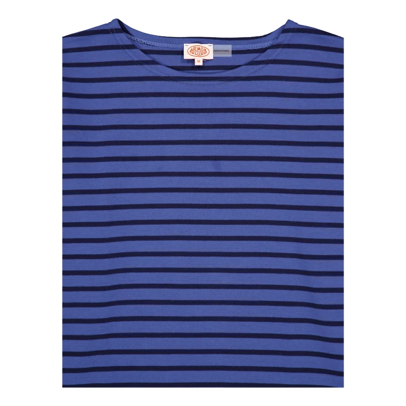 Striped Breton Shirt Héritage Obscur/marine Deep