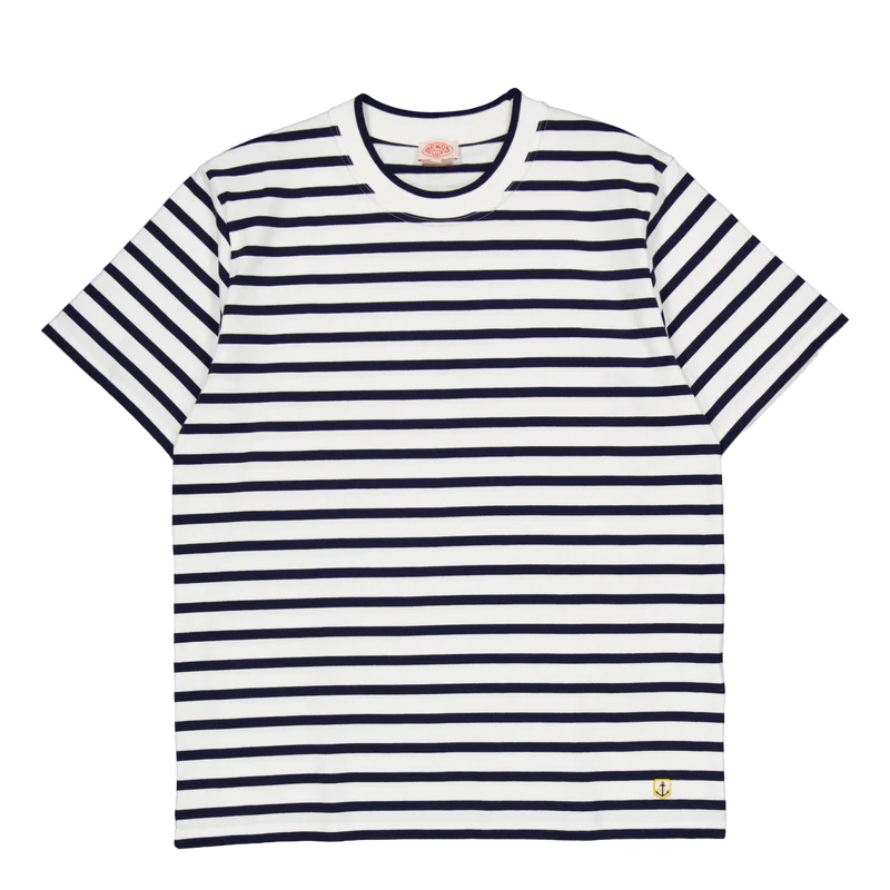 T-shirt Héritage Milk/marine Deep