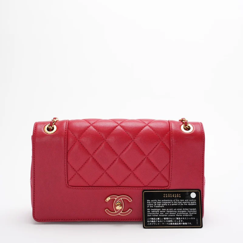Chanel Mademoiselle Flap Bag Rot