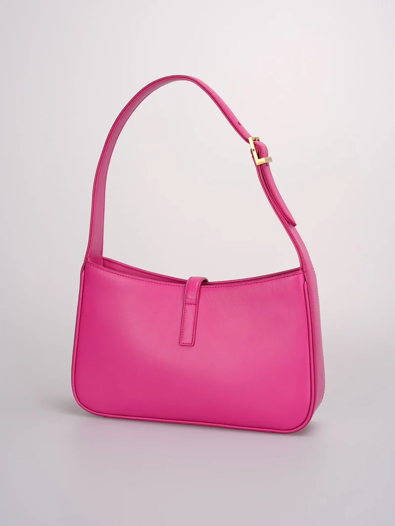 Saint Laurent 5 a 7 Fuchsia Hobo-Tasche
