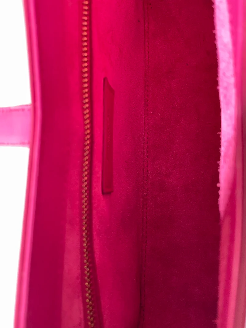 Saint Laurent 5 a 7 Fuchsia Hobo-Tasche