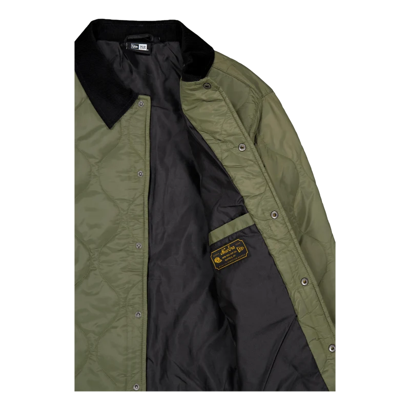 Ne Quilted Coaches Jckt Newer Novwhi