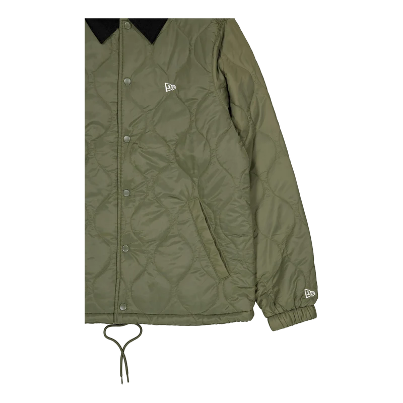 Ne Quilted Coaches Jckt Newer Novwhi