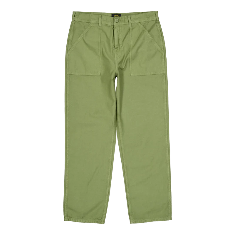 Fat Pant Olive Sateen