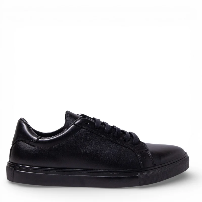 Men Black Leather Shoes #5138