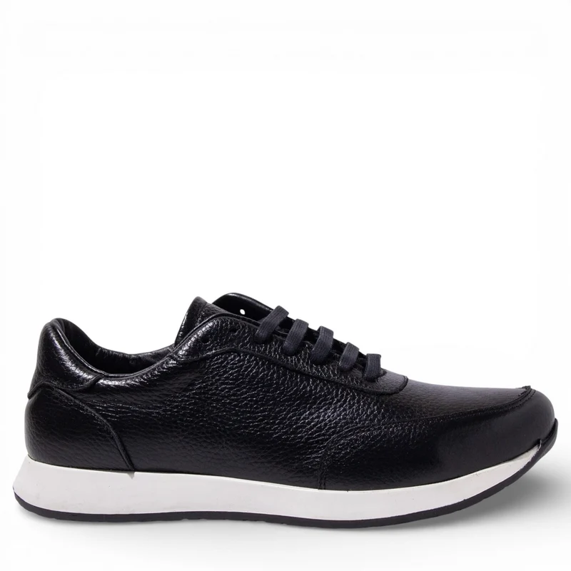 Men Black Leather Shoes #5122