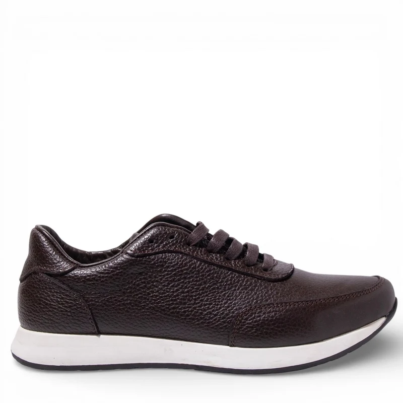 Men Brown Leather Shoes #5120