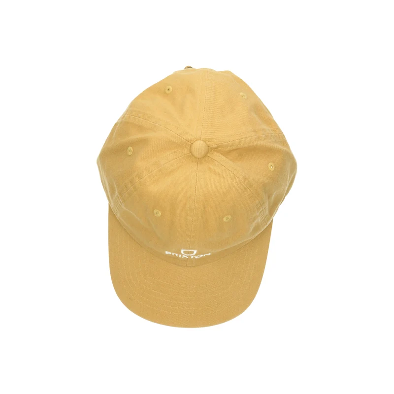 ALPHA LP CAP golden brown vintage wash braun