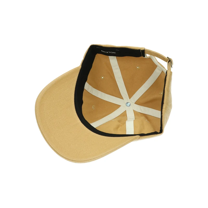 ALPHA LP CAP golden brown vintage wash braun