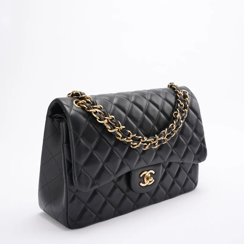 Chanel Classic Double Flap Bag Jumbo Schwarz 2020