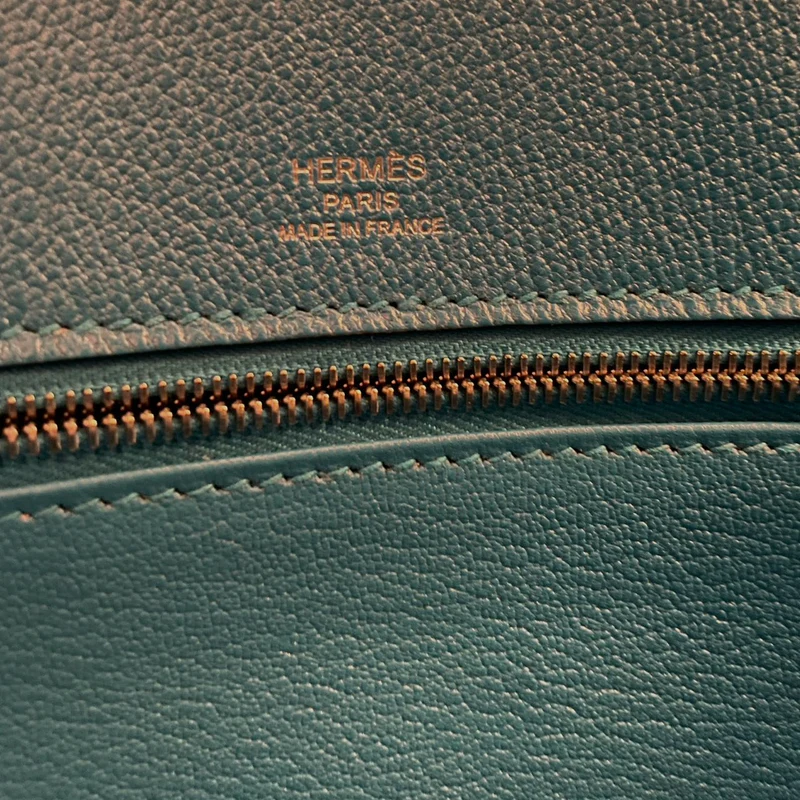 Hermes Epsom Casaque Birkin Sellier 30 Rouge Coeur Rose Extreme Bleu Zanziba mit Palladium-Hardware