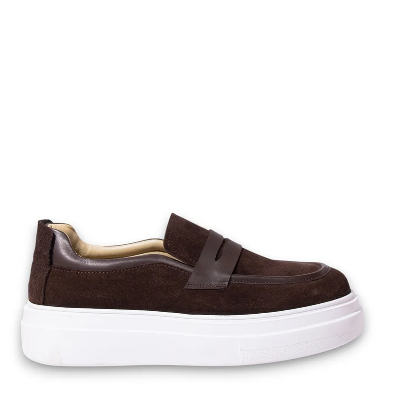 Men Brown Chamois Espadrilles #5159