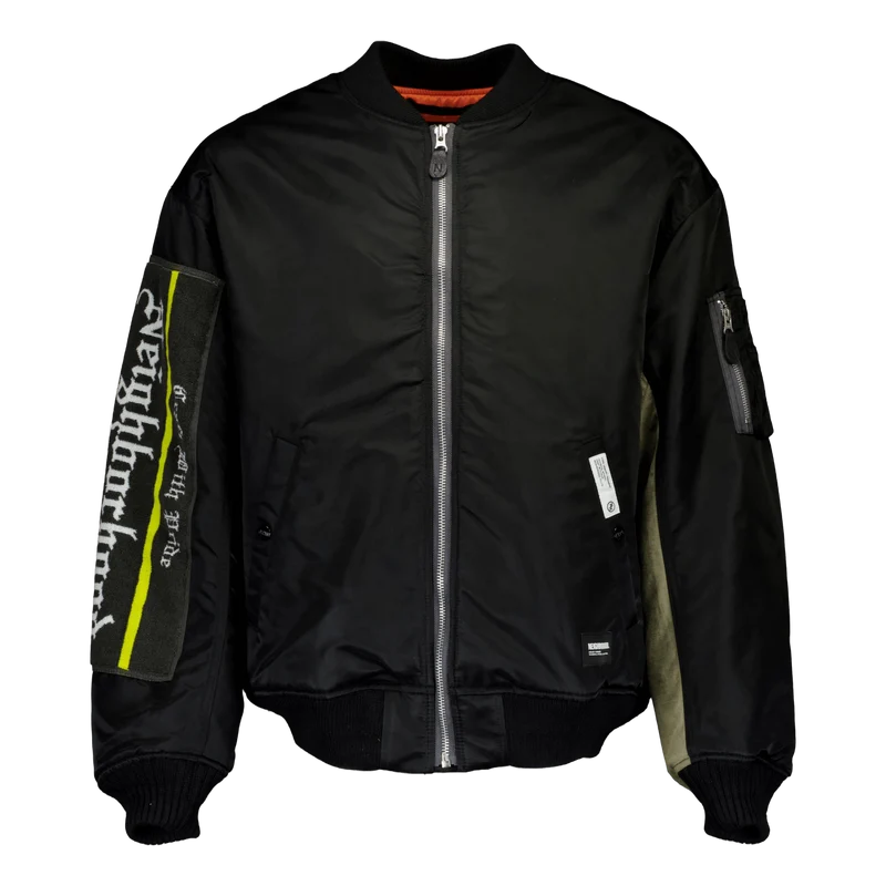 Ma-1 Flight Jacket Mod Black
