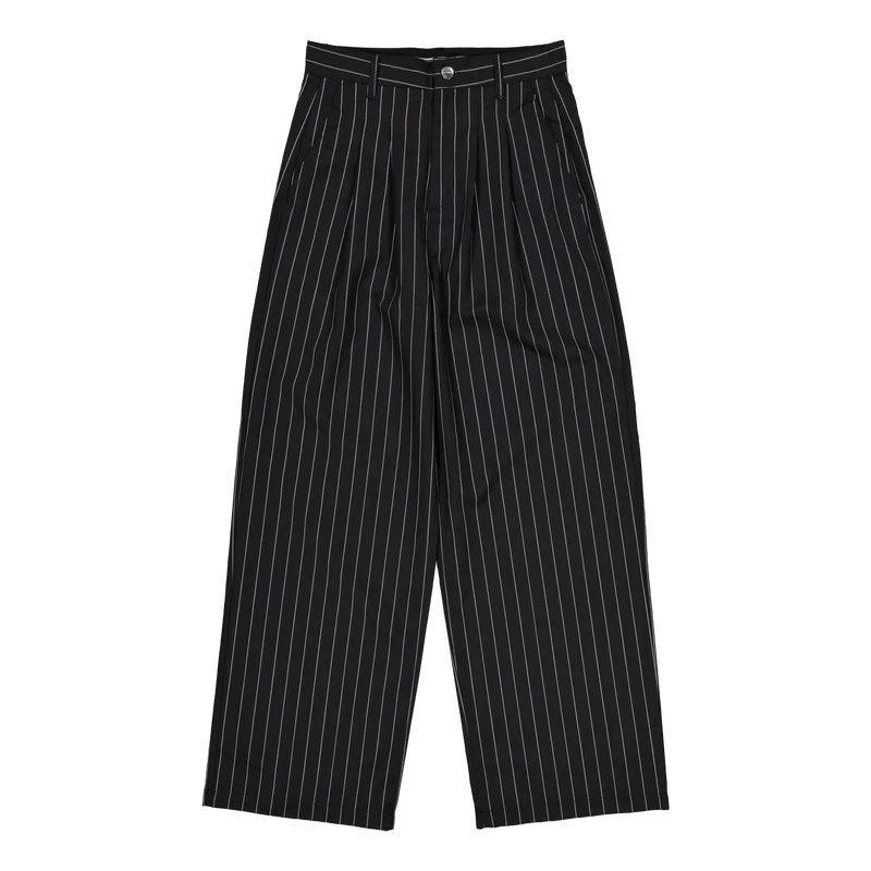 W' Seaton Pant Seaton Stripe, Black / Wax