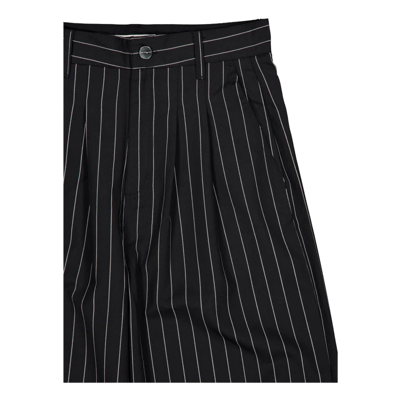 W' Seaton Pant Seaton Stripe, Black / Wax