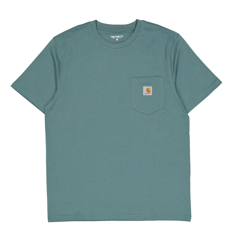 S/s Pocket T-shirt Silver Pine