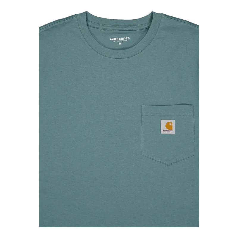 S/s Pocket T-shirt Silver Pine