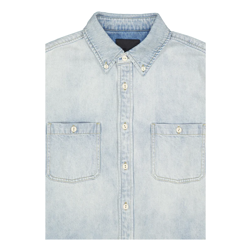 Ben Shirt Vrw Mid Blue