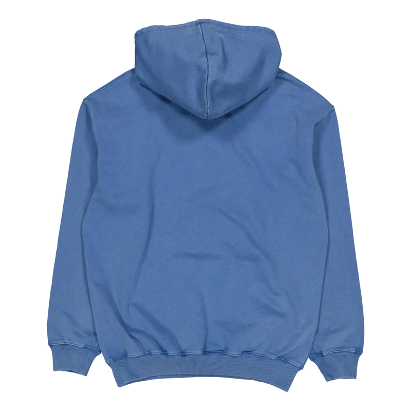 Basic Pullover Hood Washed Navy