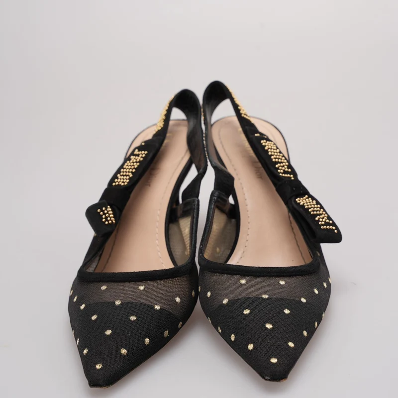 Christian Dior J'Adior Slingback-Pumps in Schwarz, EU 41