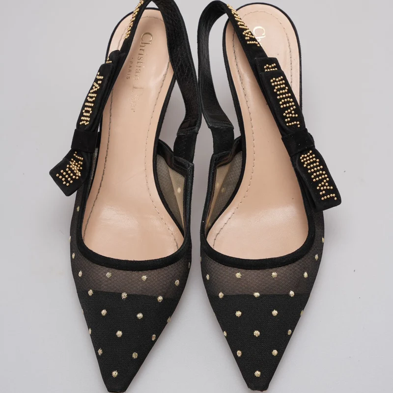 Christian Dior J'Adior Slingback-Pumps in Schwarz, EU 41