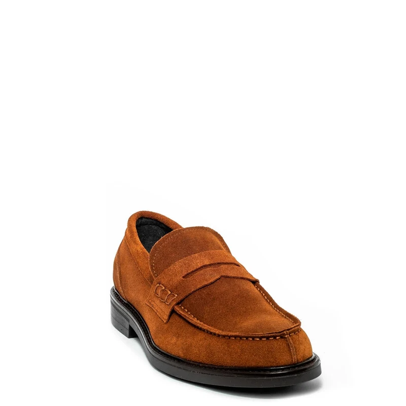 Italian Men Havan Chamois Shoes #3517