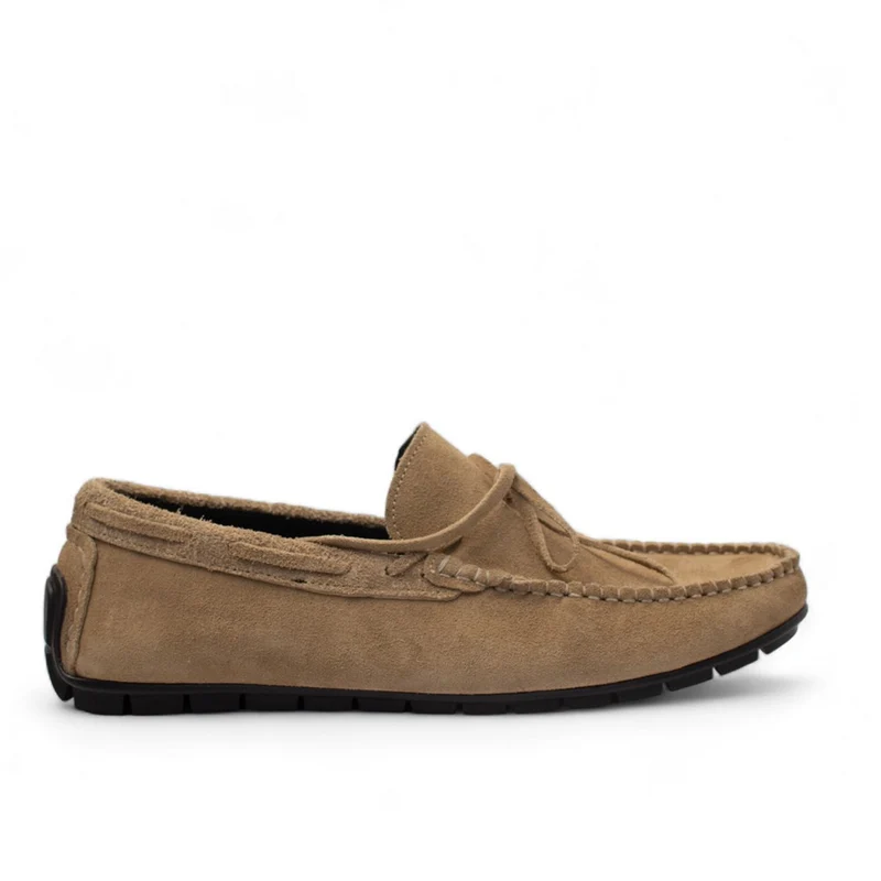 Men Beige Chamois Espadrilles #4434