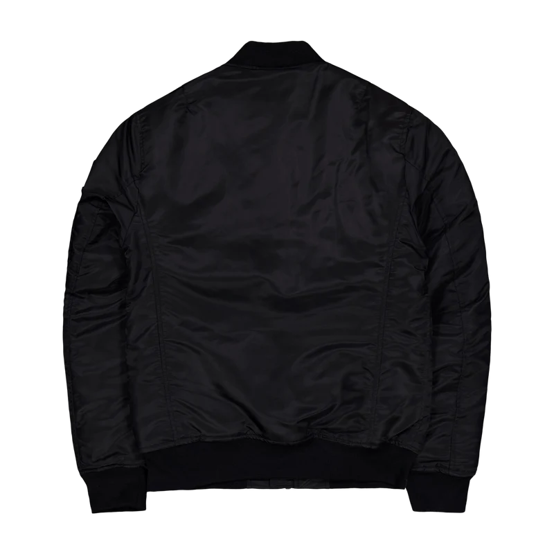 Jacket Bomber Schott Nylon Eco Black