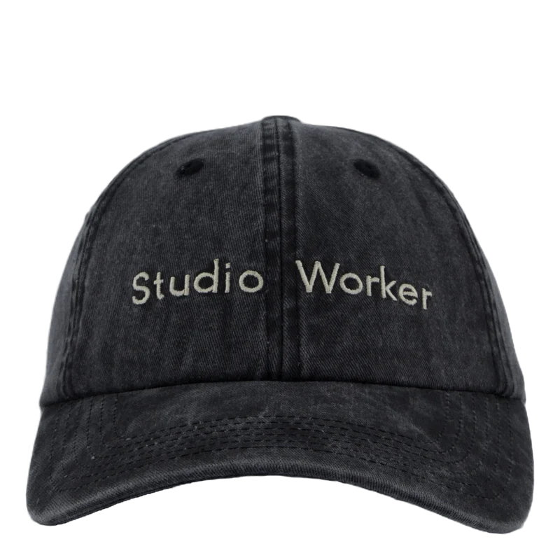 Studio Worker Washed Black