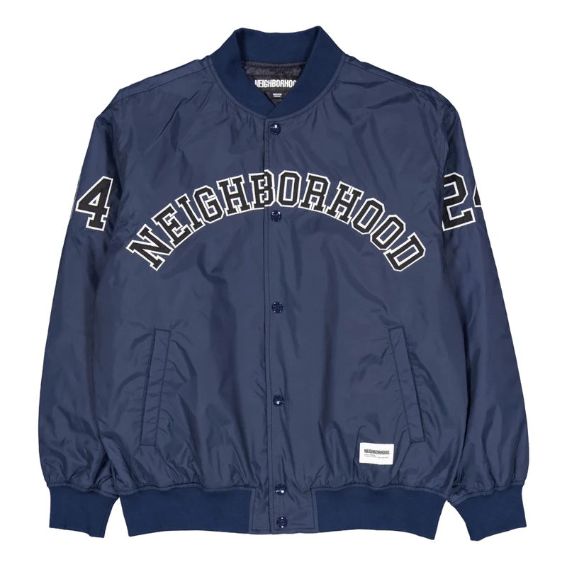 Baseball Jacket Navy