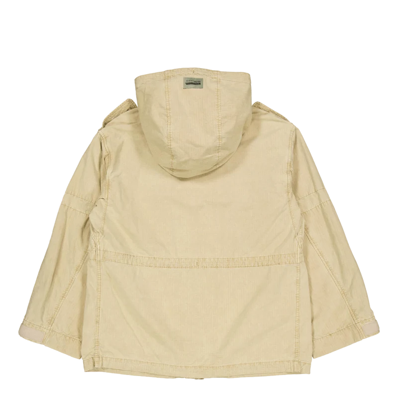 Ripstop Smock Jacket Beige