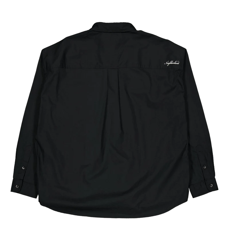 Plain Shirt Ls Black