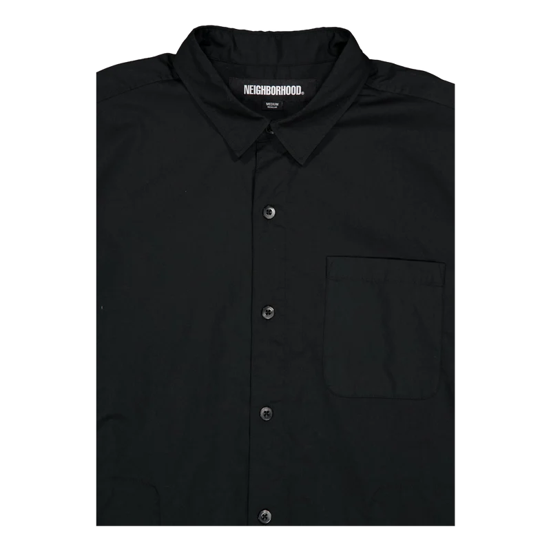 Plain Shirt Ls Black