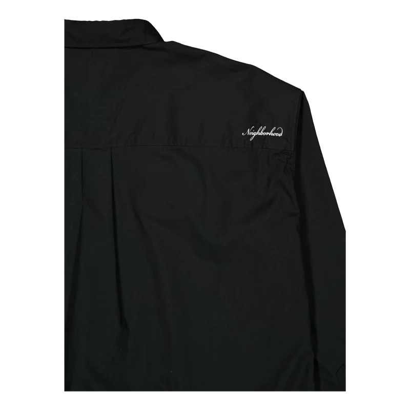 Plain Shirt Ls Black