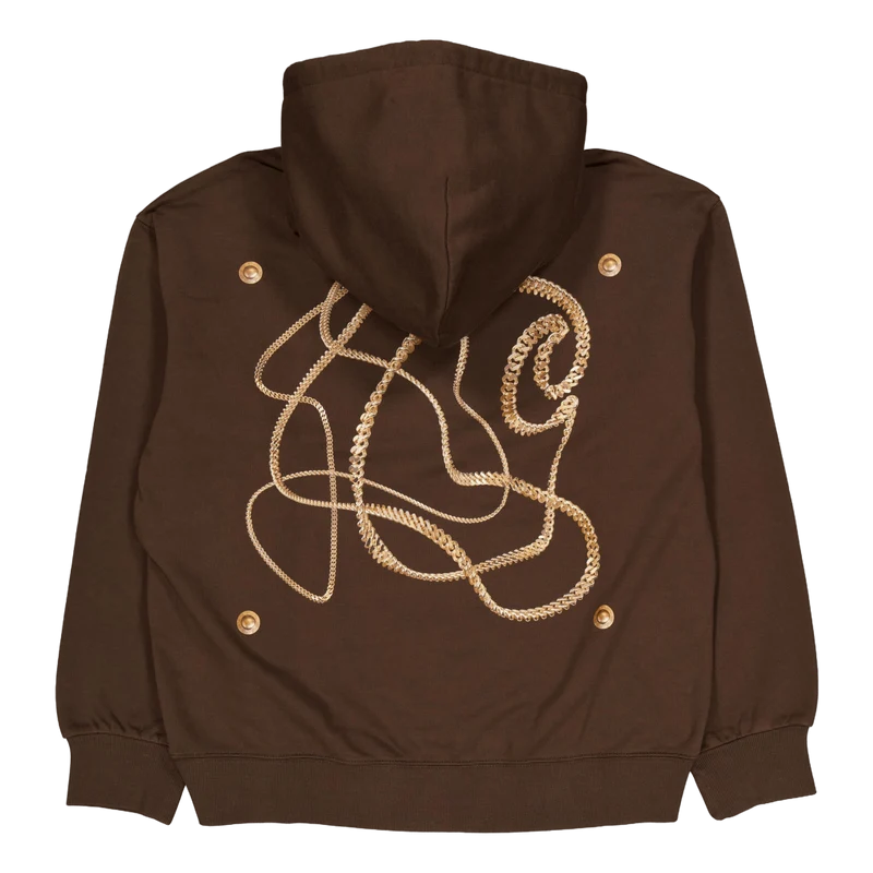 Hooded Charm Link Sweat Liberica / Gold
