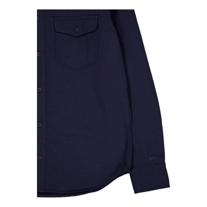 Worker Reg Shirt Sc Navy Blazer