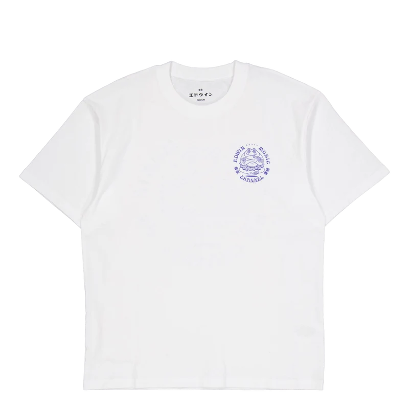 Edwin Music Channel T-shirt White