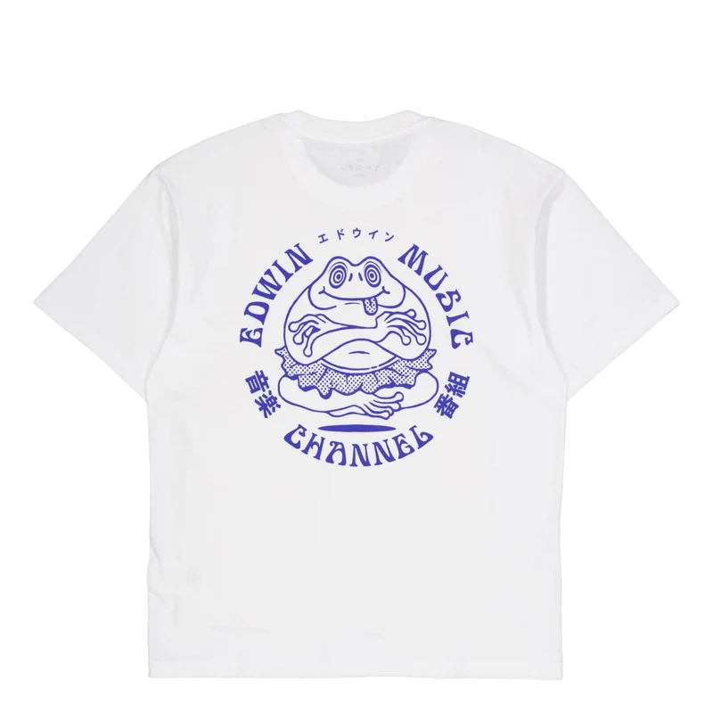 Edwin Music Channel T-shirt White